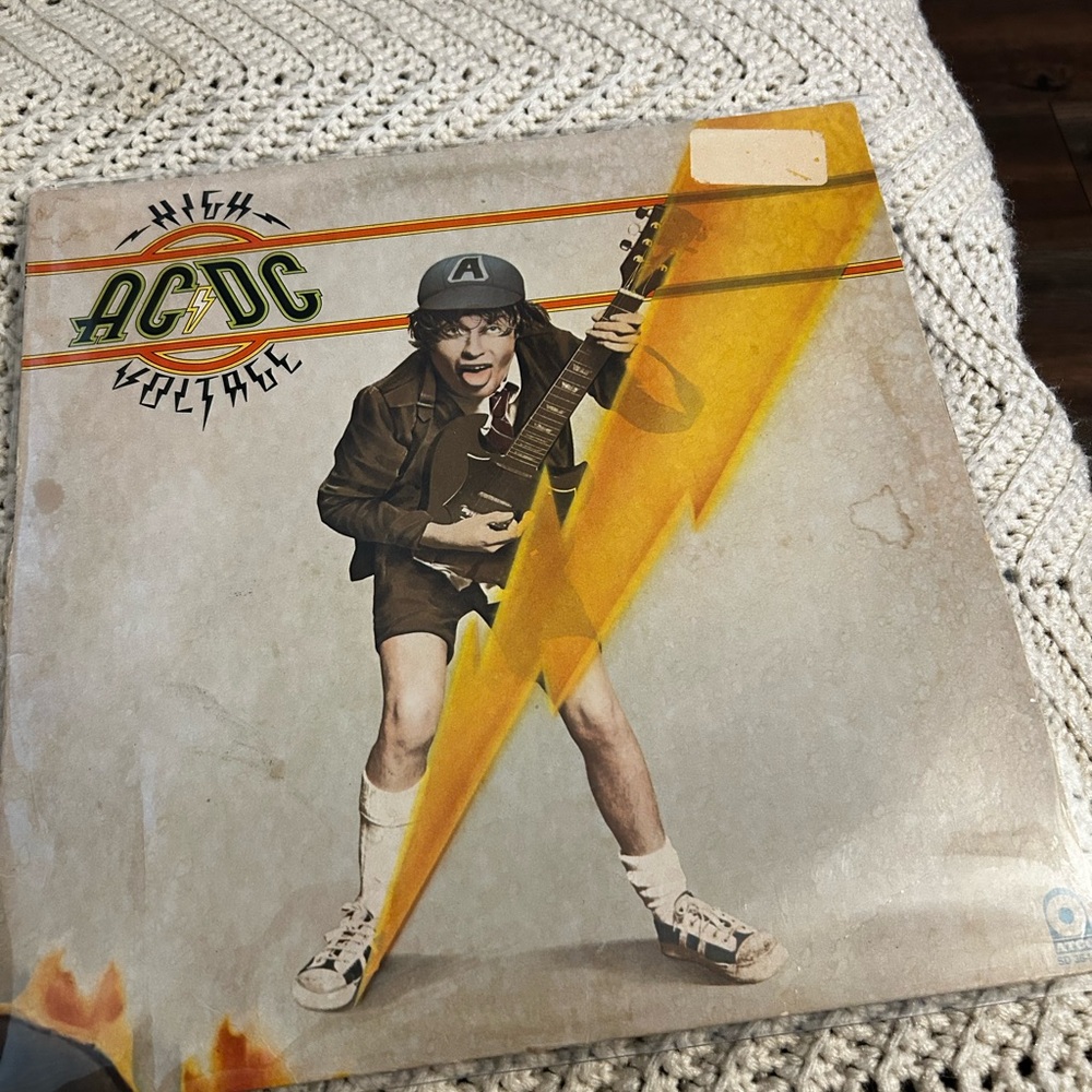 AC/DC High Voltage Vinyl Record